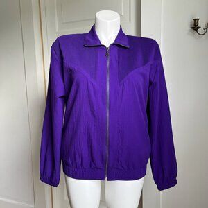 80s royal purple jacket